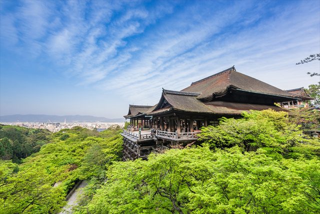 清水寺——可以看到四季变化的世界文化遗产